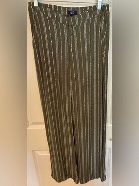 Kaari Olive White Pants Women's Sz Small